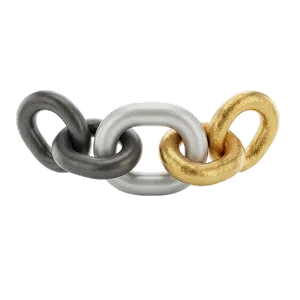 Blockchain links illustration