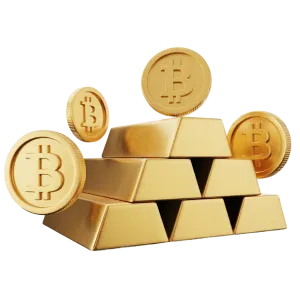 Bitcoin mining illustration