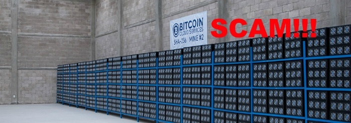 bitcoin cloud mining scams